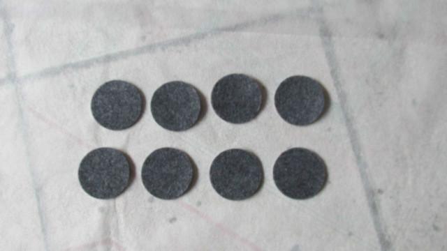 供應(yīng)防刮蹭背膠絨布襯墊