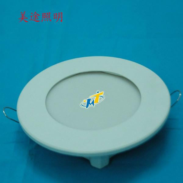 供應(yīng)LED圓形200MM面板燈外殼3014/16W面板燈-側(cè)發(fā)光筒燈