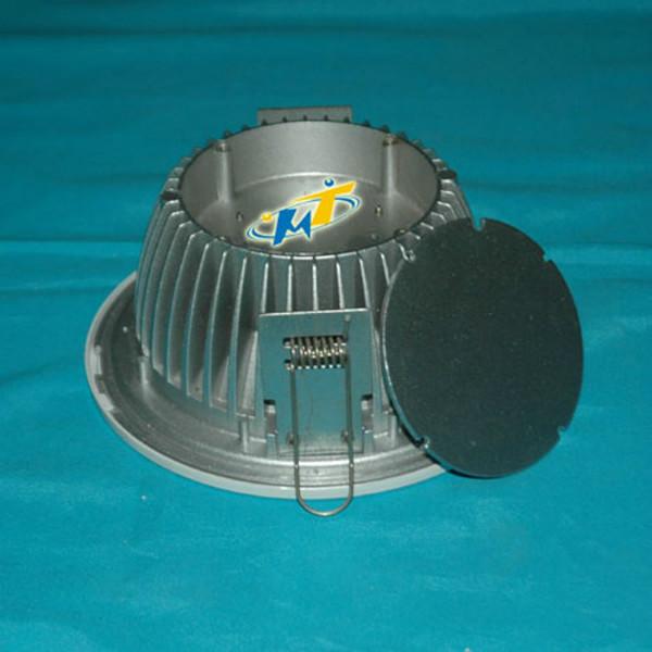 6寸壓鑄內(nèi)置電源筒燈外殼/功率20-30W