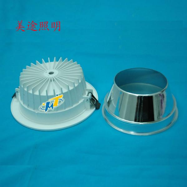 8寸整體壓鑄筒燈外殼圖片/8寸整體壓鑄筒燈外殼樣板圖 (4)