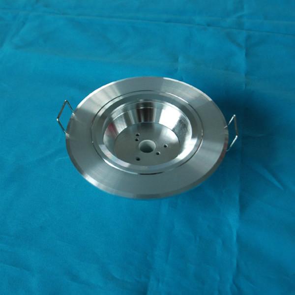 壓鑄杯筒燈外殼 車鋁面環(huán)壓鑄后杯 內(nèi)部高光效果 新款筒燈套件