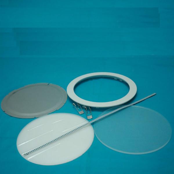 供應(yīng)用于家居辦公照明的140/180/240/300MM圓形面板燈外殼