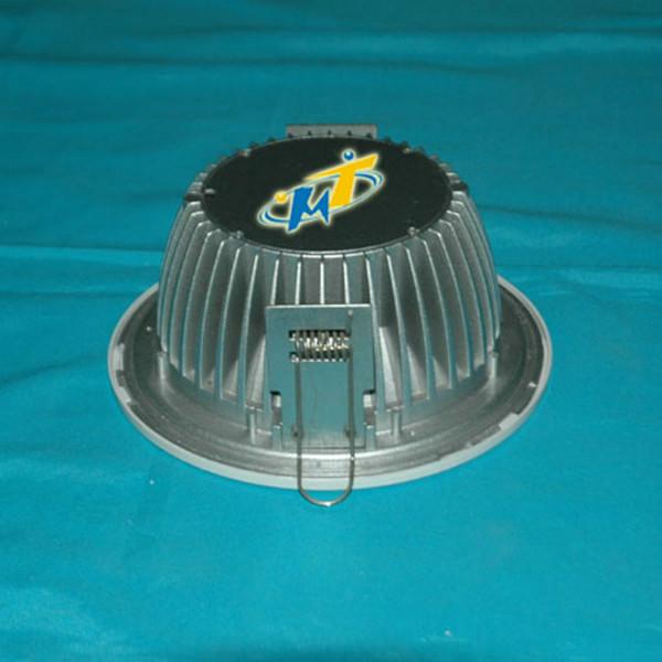 6寸壓鑄內(nèi)置電源筒燈外殼/功率20-30W