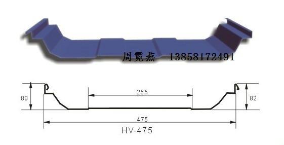 HV-475型暗扣式屋面板圖片