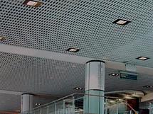 供應(yīng)格柵鋁天花吊頂示意圖