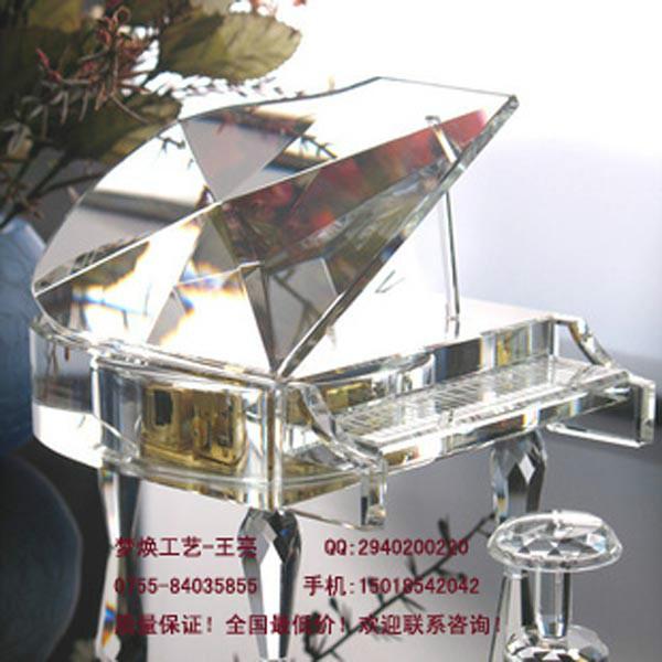 水晶鋼琴音樂盒圖片/水晶鋼琴音樂盒樣板圖 (3)