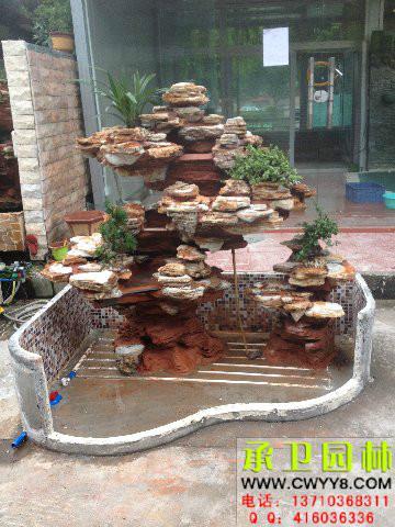 A16擺設(shè)千層石移動假山魚池圖片/A16擺設(shè)千層石移動假山魚池樣板圖 (4)