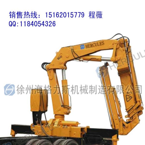 10噸折疊臂隨車起重機(jī)圖片