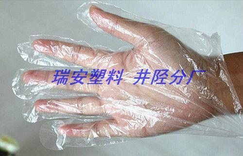 晉城一次性使用PE薄膜手套價(jià)格圖片