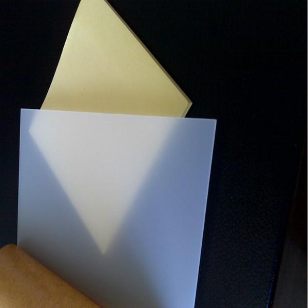 供應(yīng)1.5mm高透PC散光板，2mm乳白色PC磨砂擴(kuò)散板廠家