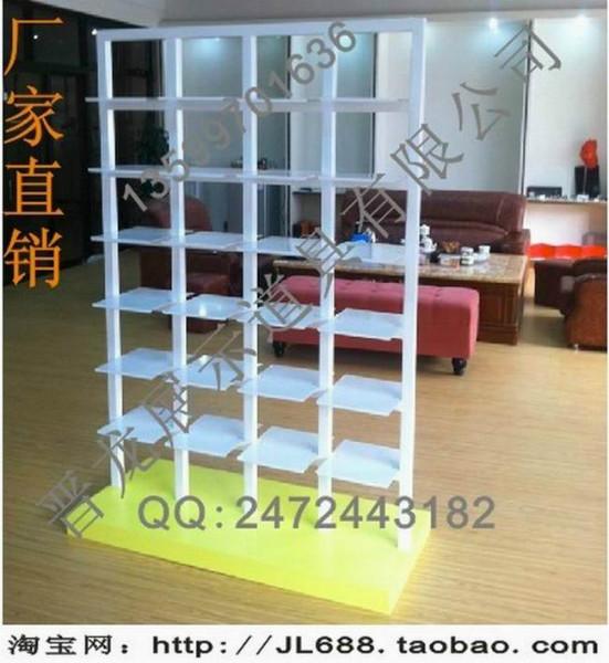 批發(fā)雙面金屬中島/雙面*鞋中島/貴人鳥專賣店鞋陳列道具JL-641