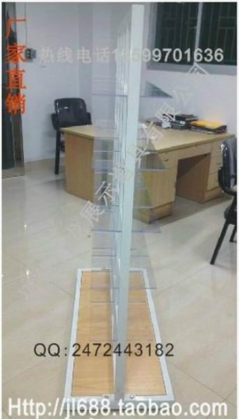 專賣店白色烤漆通透鞋子展示雙面中圖片/專賣店白色烤漆通透鞋子展示雙面中樣板圖 (2)