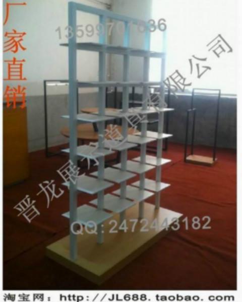 批發(fā)雙面金屬中島/雙面*鞋中島/貴人鳥專賣店鞋陳列道具JL-641