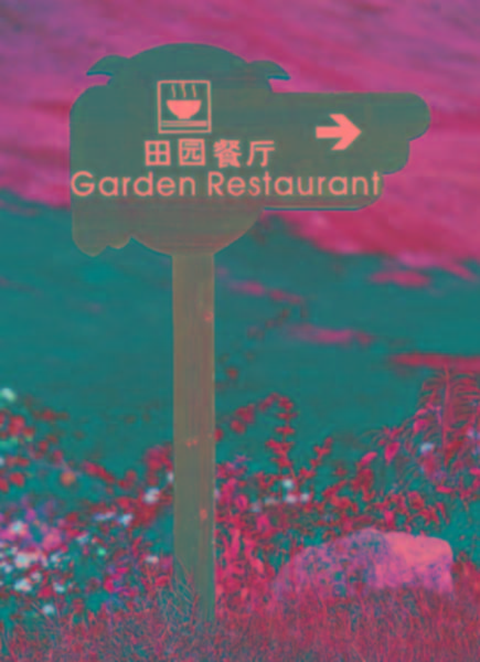 湘成五金告示牌花草牌