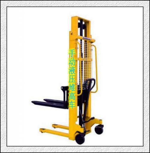 手動(dòng)液壓堆高車(chē)裝卸叉車(chē)圖片