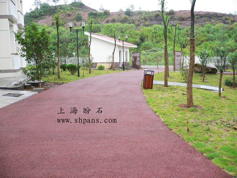 供應(yīng)TS001彩色多孔透水混凝土裝飾地坪