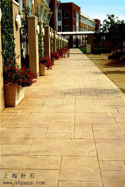 供應(yīng)彩色藝術(shù)裝飾混凝土（壓模地坪、壓印地坪、壓花地坪）