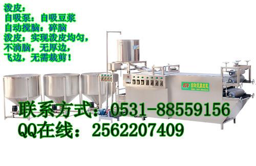 周口全自動小型豆腐皮機圖片