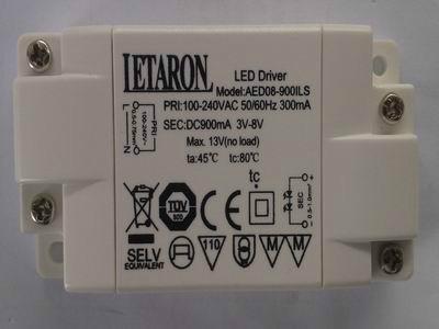 供應(yīng)UL/TUV/SAA認(rèn)證恒流LED電源8W500mA