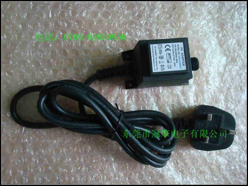 供應(yīng)BS認(rèn)證水底燈12W戶外防水變壓