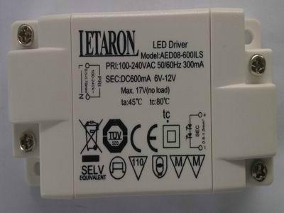 供應(yīng)UL/TUV/SAA認(rèn)證恒流LED電源8W500mA