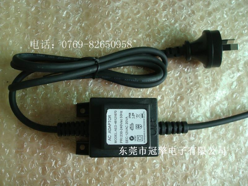 供應(yīng)草地?zé)糇儔浩?5W12V防水變壓器