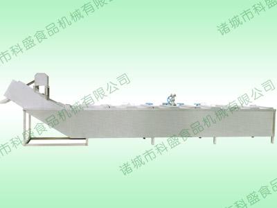 供應(yīng)科盛牌蔬菜肉類漂燙預(yù)煮流水線