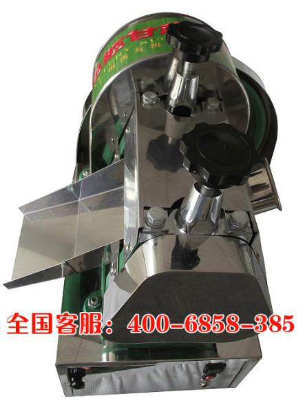 立式不銹鋼甘蔗榨汁機(jī) 哈歐電動(dòng)*行業(yè)*甘蔗壓汁機(jī) 輥距可調(diào)