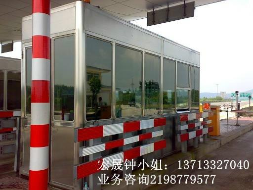 不銹鋼收費(fèi)亭圖片/不銹鋼收費(fèi)亭樣板圖 (4)
