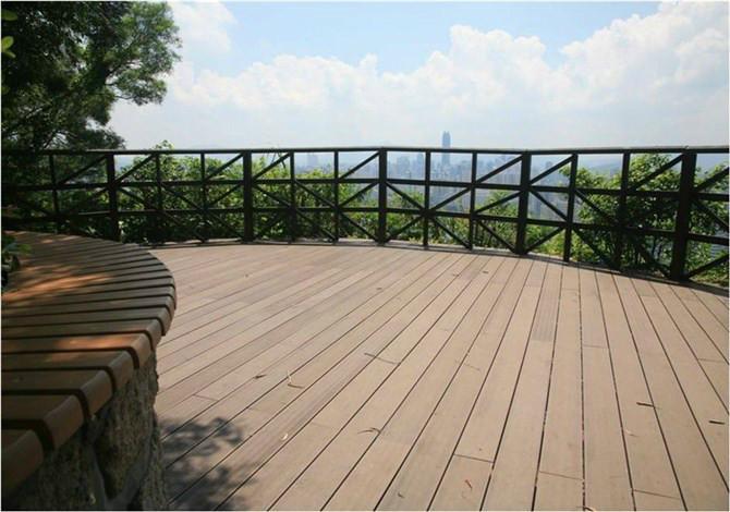 廣西貴港塑木地板哪里有廠家直銷圖片