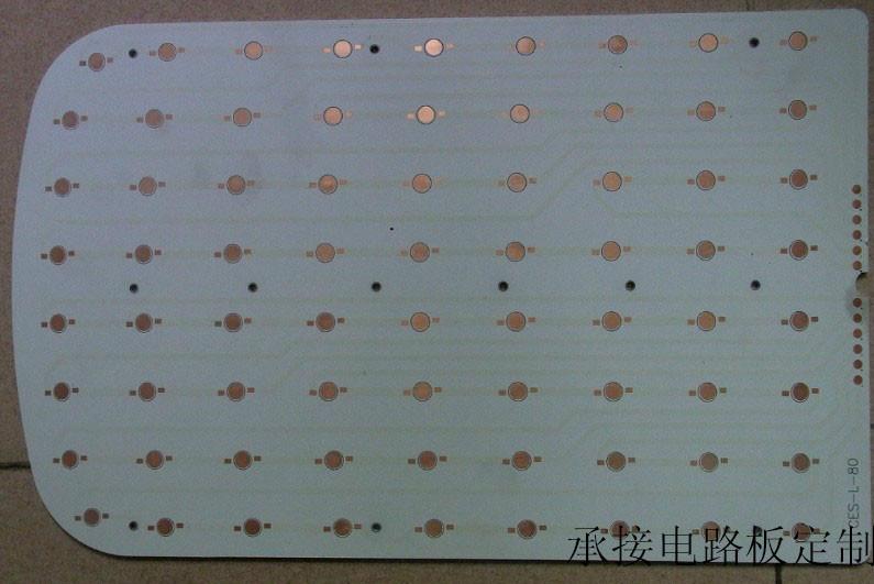 成都鋁基電路燈板單面PCB電路圖片/成都鋁基電路燈板單面PCB電路樣板圖 (3)
