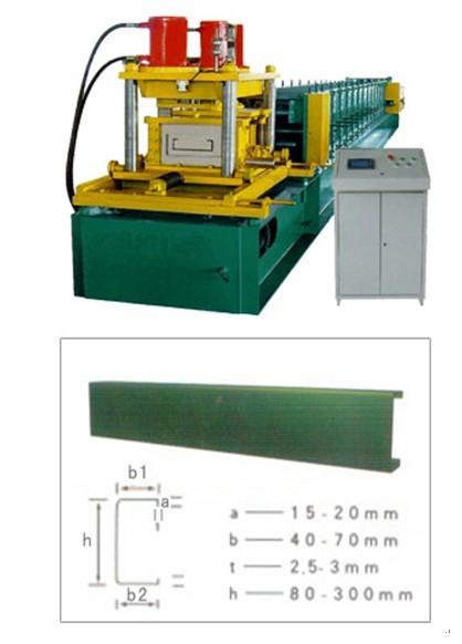 供应C型钢檩条机图片