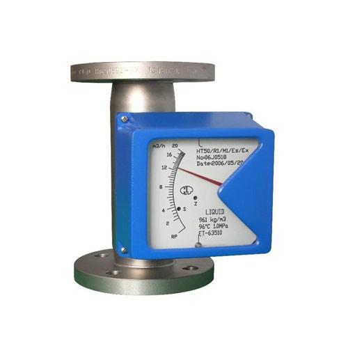 垂直安裝金屬管浮子流量計圖片