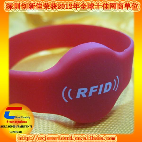 供應一次性手腕帶 編織手腕帶 rfid手腕帶 rfid硅膠腕