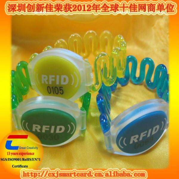 供應一次性手腕帶 編織手腕帶 rfid手腕帶 rfid硅膠腕