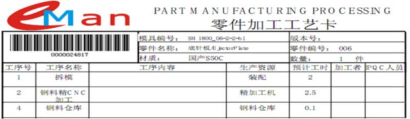 供应注塑模具ERP模具管理系统