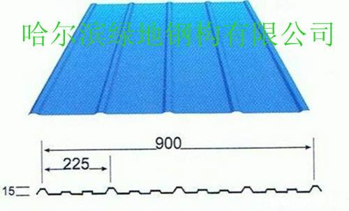 哈尔滨市哈尔滨专业生产900型彩钢瓦厂家