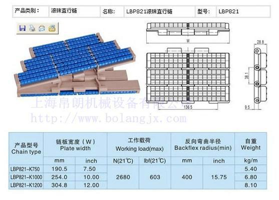 供应上海821滚珠链板价格