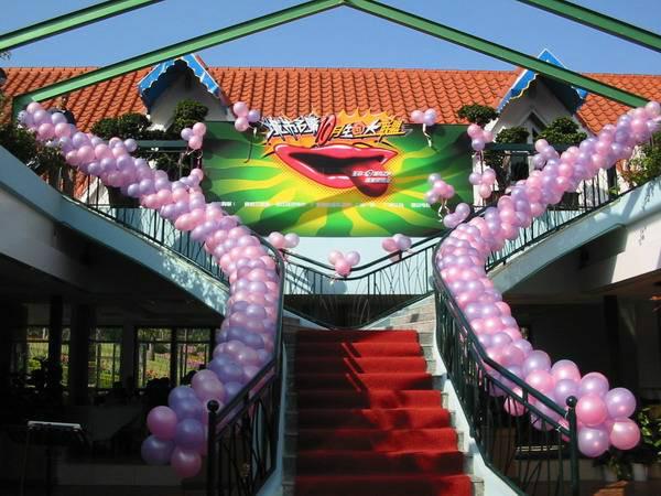 供應(yīng)廣州氣球慶典布置，商業(yè)氣球布置