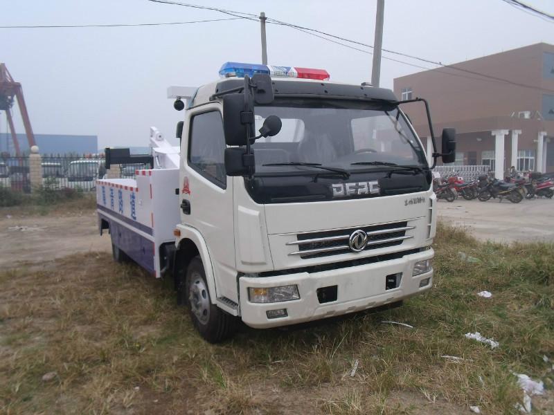 廣東東風(fēng)多利卡拖吊連體清障車圖片