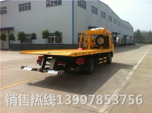 清障車｜一拖二平板清障拖車｜價(jià)格