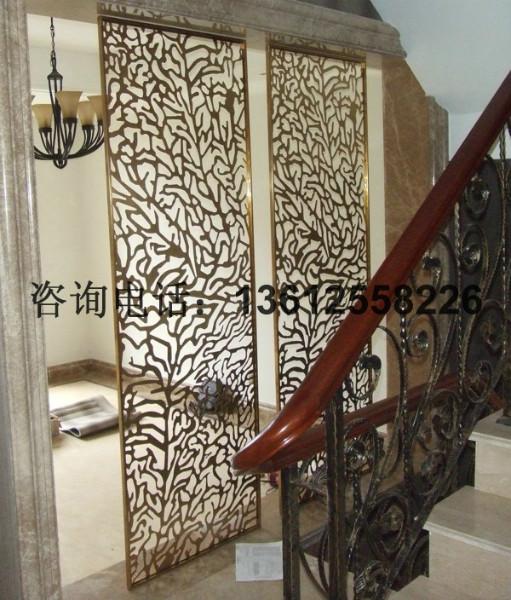 供應玫瑰金不銹鋼鏤空雕花屏風，玫瑰金不銹鋼鏤空屏風，不銹鋼鏤空屏風