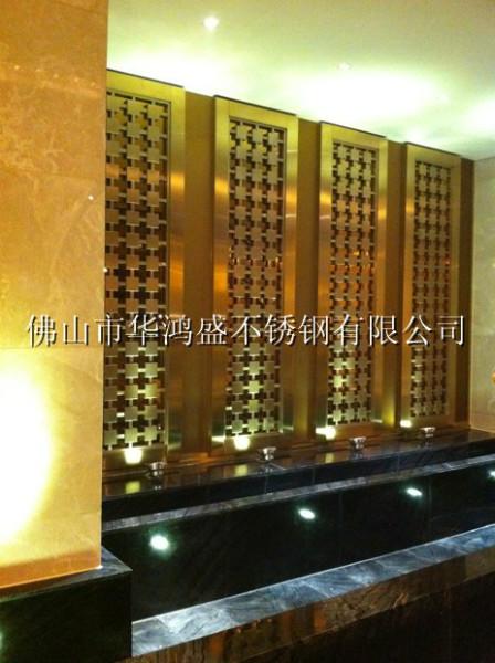 供應(yīng)會(huì)所玫瑰金不銹鋼屏風(fēng)，玫瑰金不銹鋼屏風(fēng)廠家，玫瑰金不銹鋼屏風(fēng)