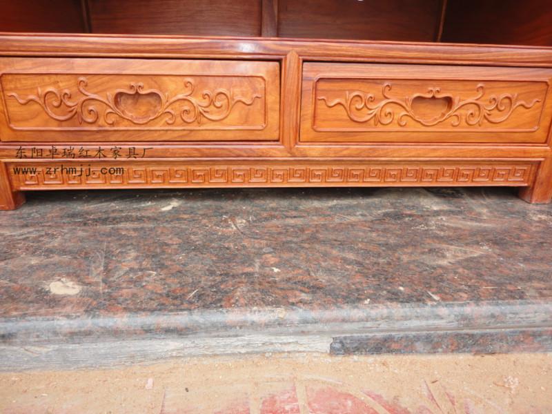 供應(yīng)大果紫檀*花梨木電視柜價(jià)格*花梨木電視柜廠家