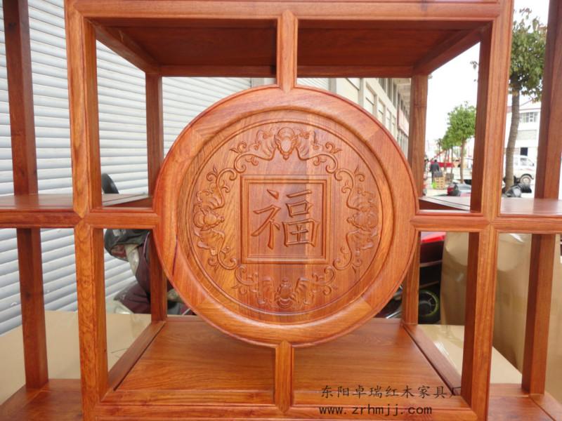 供應(yīng)非洲花梨木五福玄關(guān)圖片玄關(guān)供應(yīng)商五福玄關(guān)價(jià)格