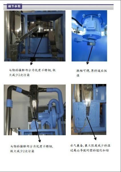 佛山市PF系列-PVC塑料管材磨粉机厂家