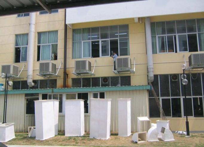 布吉車間環(huán)保空調(diào)安裝，布吉注塑車間環(huán)?？照{(diào)安裝