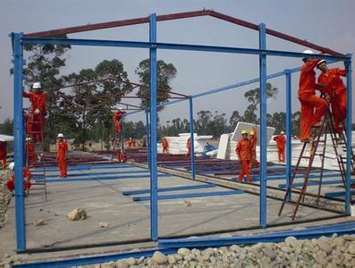 供應金華捷騰彩板活動房安裝