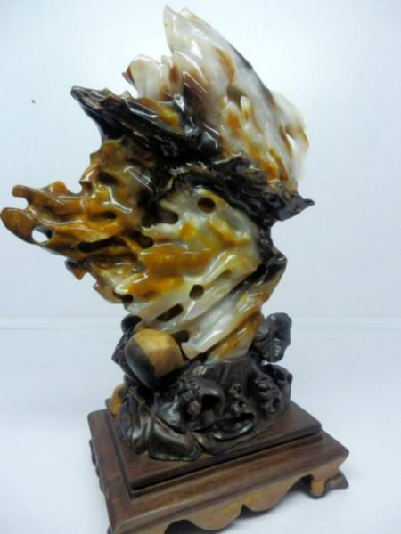 供應(yīng)上海*樹化玉收藏*玉石擺件