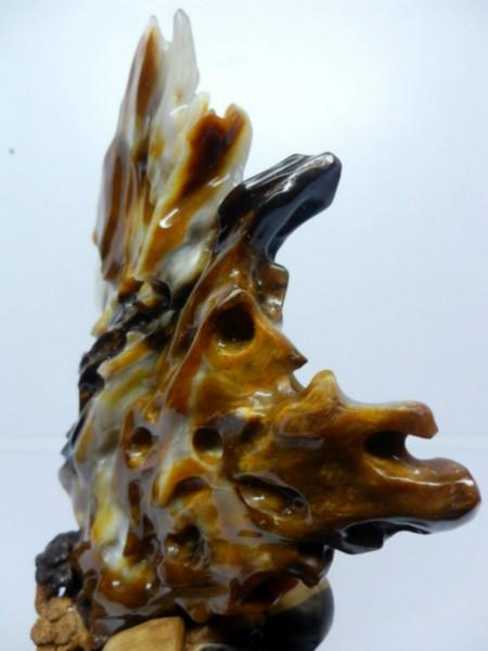 供應(yīng)上海*樹化玉收藏*玉石擺件